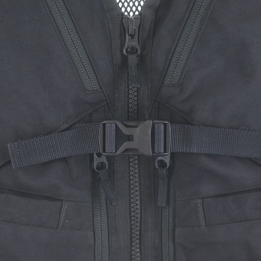 THE NORTH FACE(ザノースフェイス) GEAR MESH VEST ロゴ刺繍 ギアメッシュベルト ブラック NP22330
