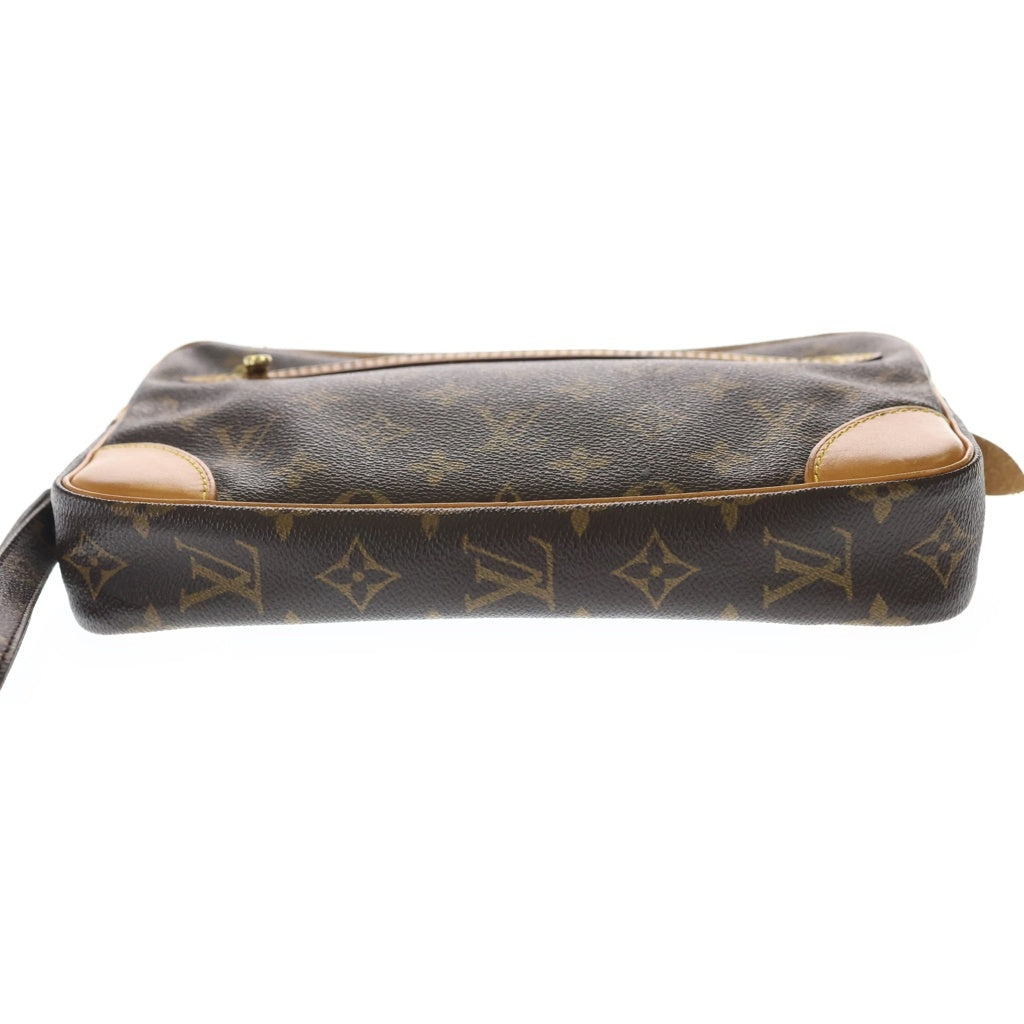 LOUIS VUITTON(ルイヴィトン) モノグラム マルリー ドラゴンヌ GM レザーセカンドバッグ ブラウン M51825 SL1913