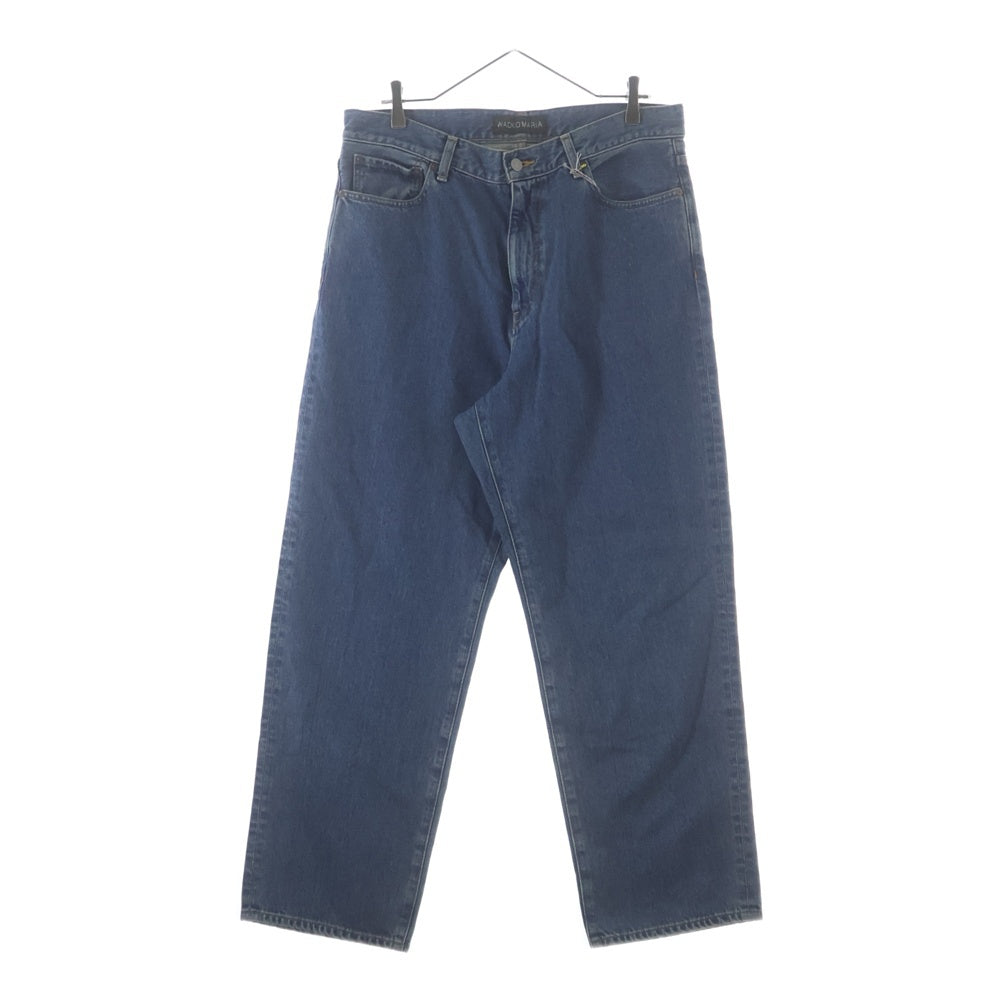 WACKO MARIA(ワコマリア) 25AW DENIM PANTS ロゴエンブロイダリー ジップフライ デニムパンツ ジーンズ インディゴ 25FW-WMP-PT03
