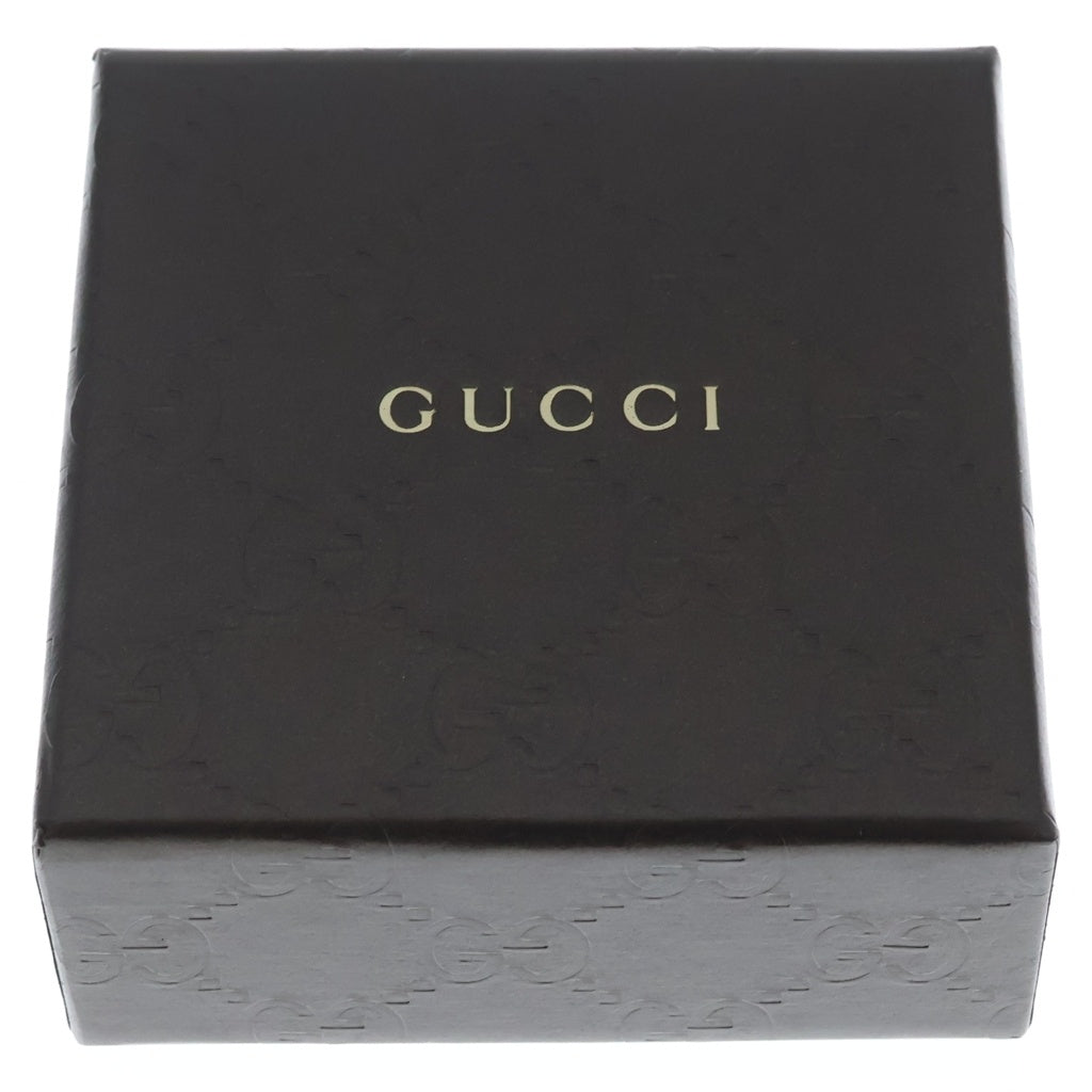 GUCCI(グッチ) CAPRICORN スクエアプレート ペンダントトップ シルバー/ブラック