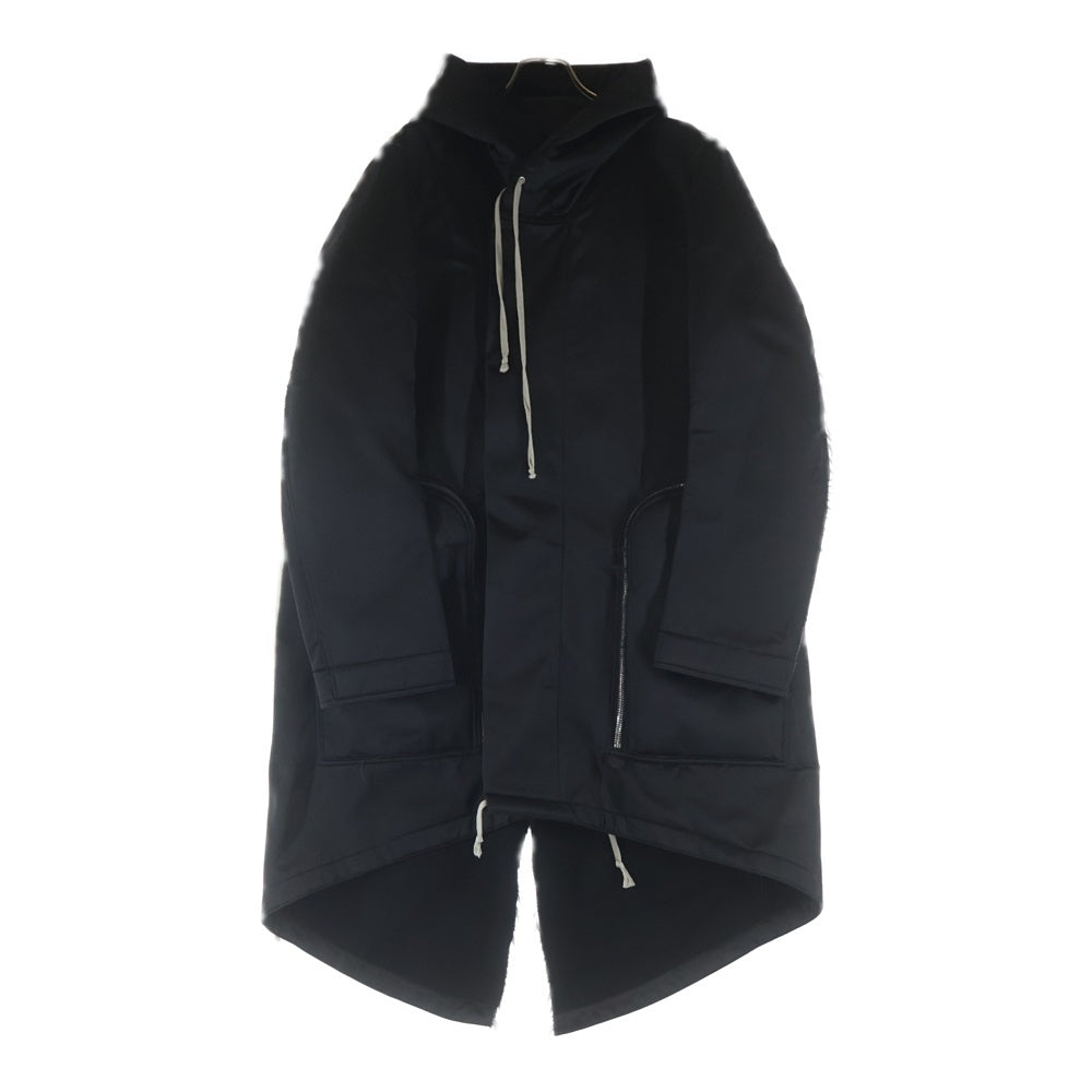 Rick Owens(リックオウエンス) 21AW BAUHAUS バウハウス フィッシュテールコート ブラック RU02A5971-NB