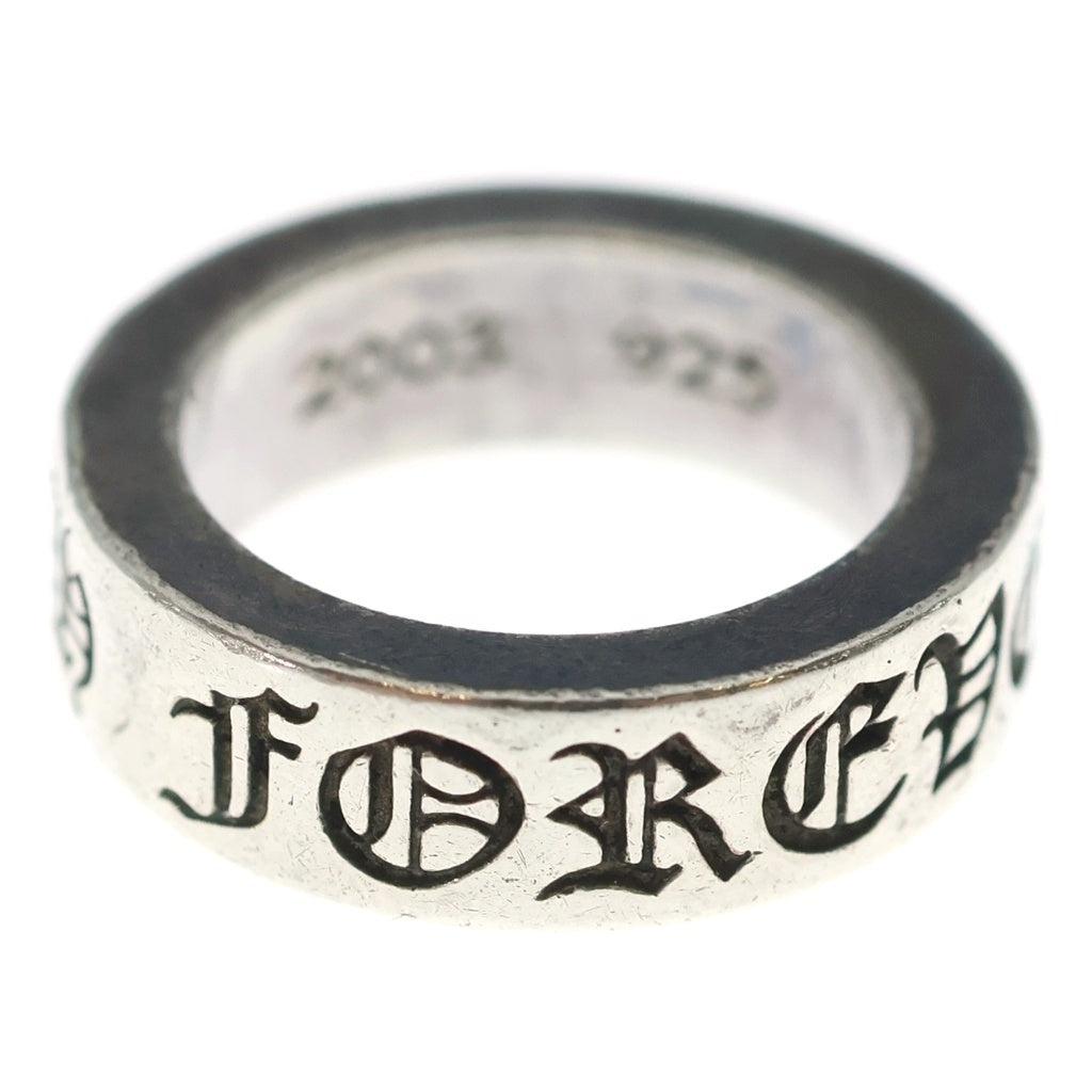 CHROME HEARTS(クロムハーツ) 6mm SPACER FOREVER 6mmスペーサーリング フォーエバーシルバーBCA337