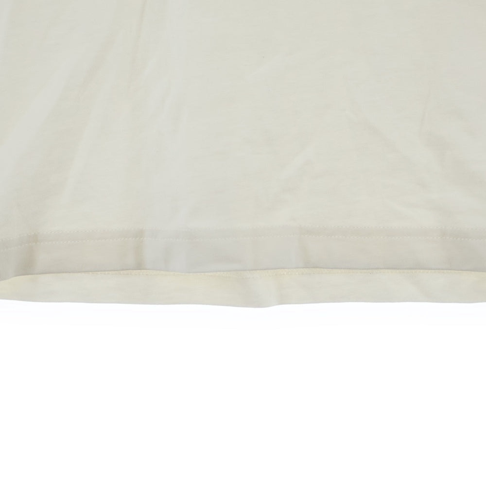 MONCLER(モンクレール) 24SS T-SHIRT ネック3Dロゴ クルーネック半袖Tシャツカットソー ホワイト J10918C00044 8390T