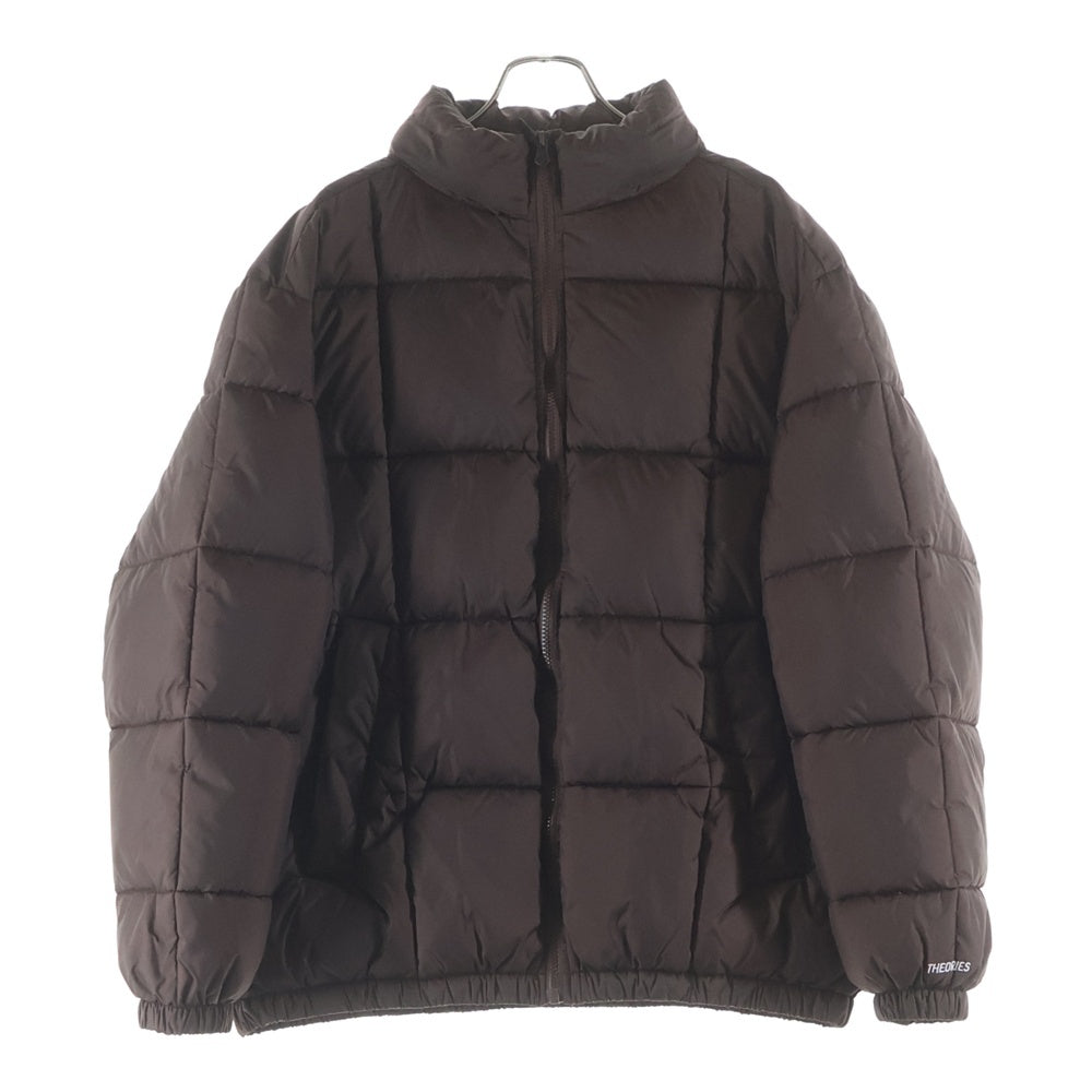 NO BRAND(ノーブランド) THEORIES OF ATLANTIS(セオリーズ) BRICK PUFFER JACKET フーデッドパファージャケット ブラウン