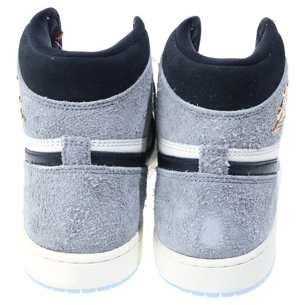NIKE(ナイキ) AIR JORDAN 1 RETRO HIGH OG COOL GRAY エアジョーダン1 レトロ クールグレー ハイカットスニーカー ホワイト US13/31cm DZ5485-003