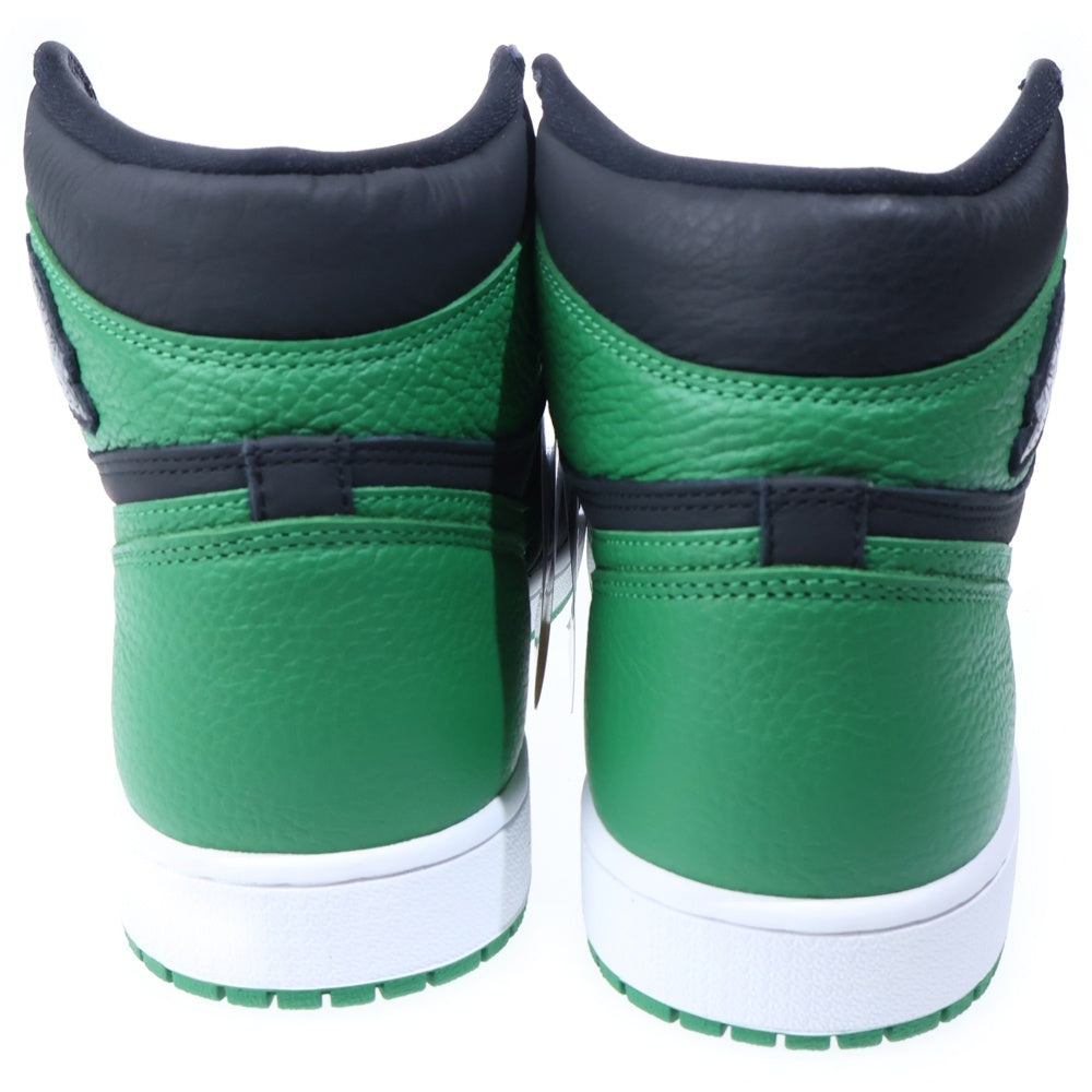 NIKE(ナイキ) AIR JORDAN 1 RETRO HIGH OG PINE GREEN エアジョーダン1 レトロ パイングリーン ハイカットスニーカー ブラック/グリーン US13/31cm 555088-030