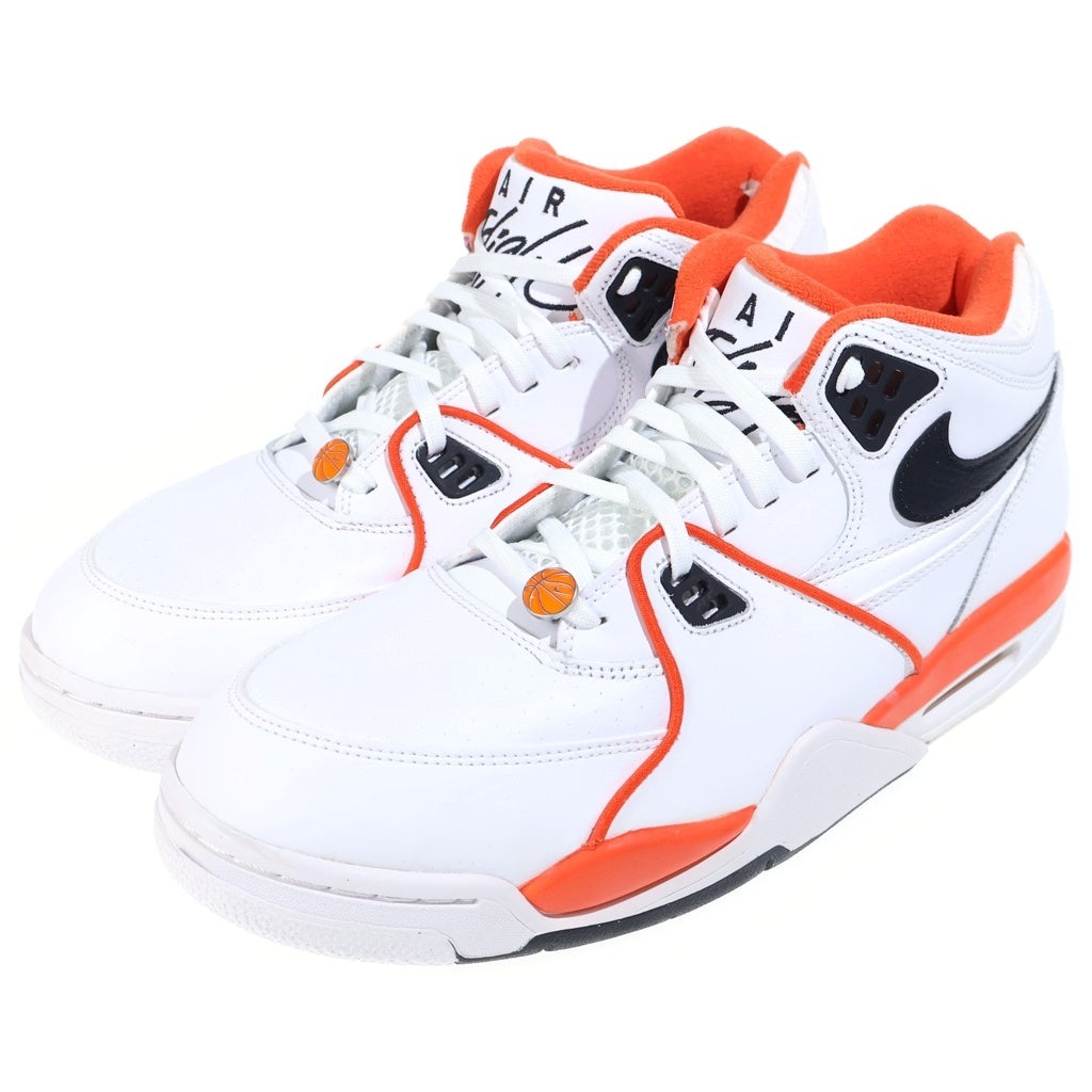 NIKE(ナイキ) AIR FLIGHT 89 EMB RUCKER PARK エアフライト89 ラッカーパーク ミッドカットスニーカー ホワイト/オレンジ US13/31cm CZ6097-100