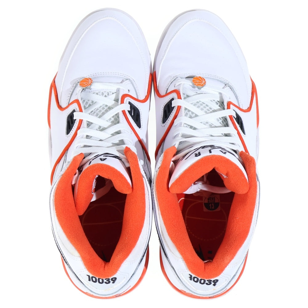 NIKE(ナイキ) AIR FLIGHT 89 EMB RUCKER PARK エアフライト89 ラッカーパーク ミッドカットスニーカー ホワイト/オレンジ US13/31cm CZ6097-100