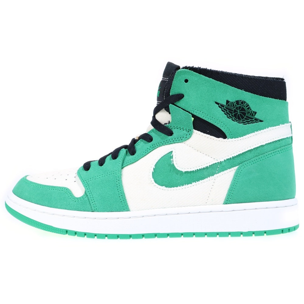 NIKE(ナイキ) AIR JORDAN 1 ZOOM CMFT STADIUM GREEN エアジョーダン1 ズーム コンフォート スタジアムグリーン ハイカットスニーカー グリーン US13/31cm CT0978-300