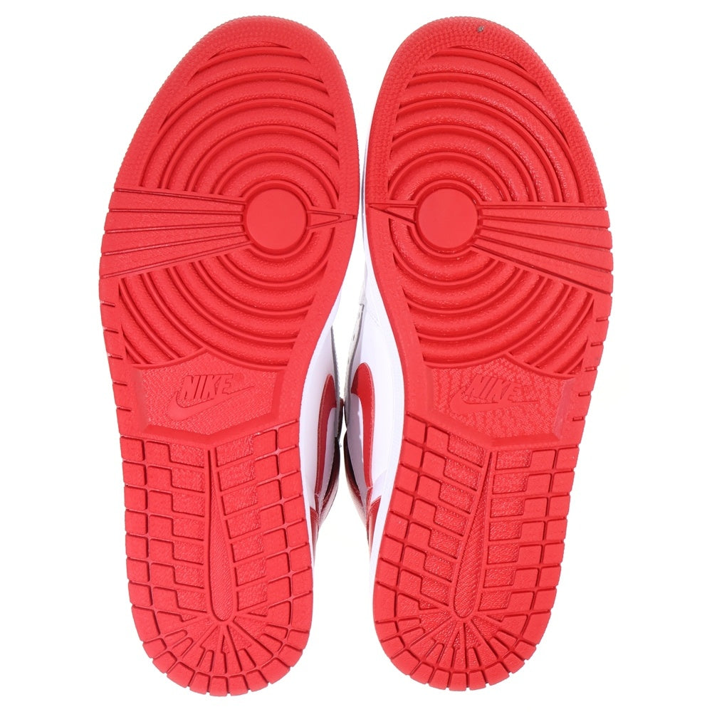 NIKE(ナイキ) AIR JORDAN 1 RETRO HIGH OG HERITAGE エアジョーダン1 レトロ ヘリテージ ハイカットスニーカー ホワイト/レッド US10/28.0cm 555088-161