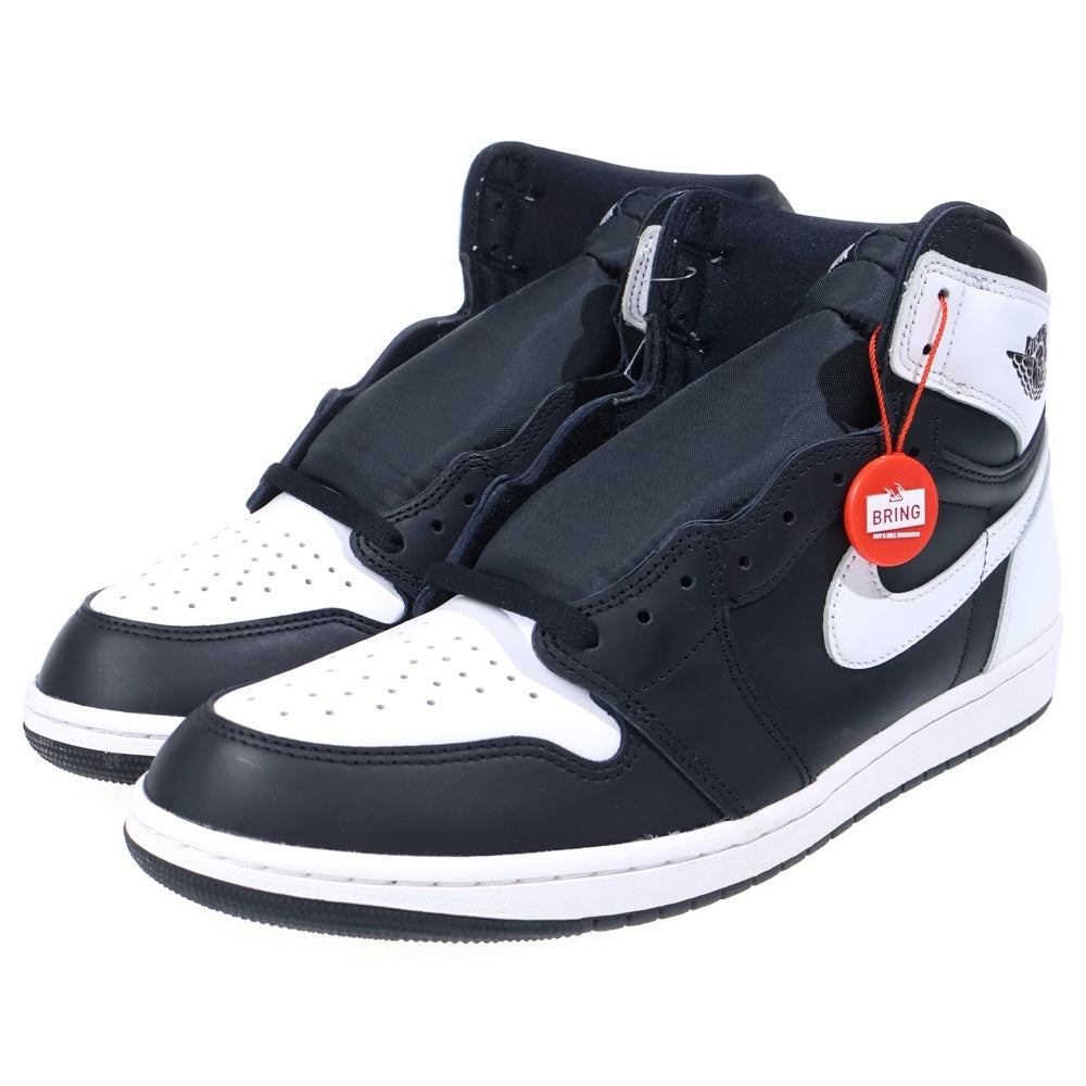 NIKE(ナイキ) AIR JORDAN 1 RETRO HIGH OG エアジョーダン1 レトロ ハイカットスニーカーブラック/ホワイト US12.5/30.5cm DZ5485-010