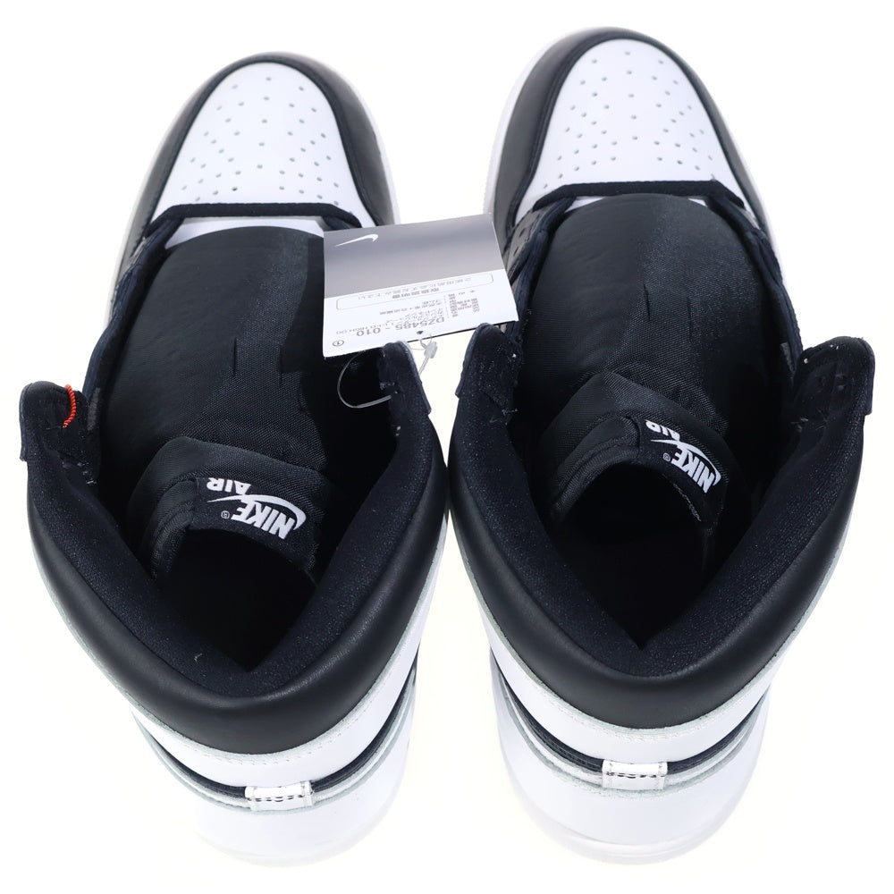 NIKE(ナイキ) AIR JORDAN 1 RETRO HIGH OG エアジョーダン1 レトロ ハイカットスニーカーブラック/ホワイト US12.5/30.5cm DZ5485-010