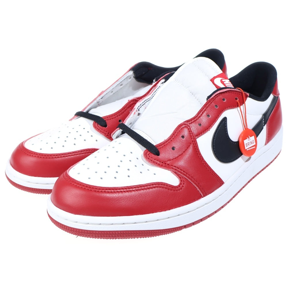 NIKE(ナイキ) JORDAN1 LOW CHICAGO ジョーダン１ シカゴ ローカットスニーカー ホワイト/レッド US13/31cm DZ2536-600