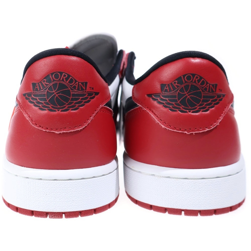 NIKE(ナイキ) JORDAN1 LOW CHICAGO ジョーダン１ シカゴ ローカットスニーカー ホワイト/レッド US13/31cm DZ2536-600