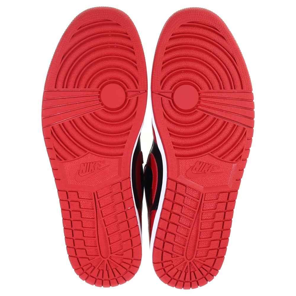 NIKE(ナイキ) AIR JORDAN 1 LOW GYM RED エアジョーダン1 ジムレッド ローカットスニーカー ブラック/レッド US13/31cm 553558-606