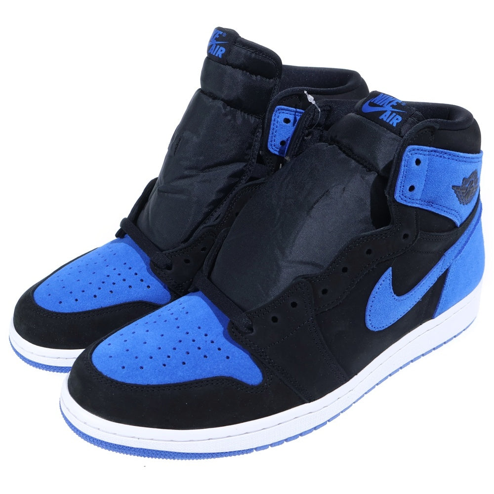 NIKE(ナイキ) AIR JORDAN 1 RETRO HIGH OG ROYAL REIMAGINED エアジョーダン1 レトロ ロイヤルリイマジンド ハイカットスニーカー ブルー/ブラック US12.5/30.5cm DZ5485-042