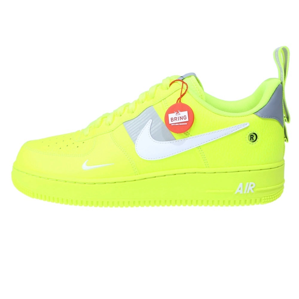 NIKE(ナイキ) AIR FORCE 1 07 LV8 UTILITY エアフォース1 ユーティリティ ローカットスニーカー ネオンイエロー US12/30cm AJ7747-700