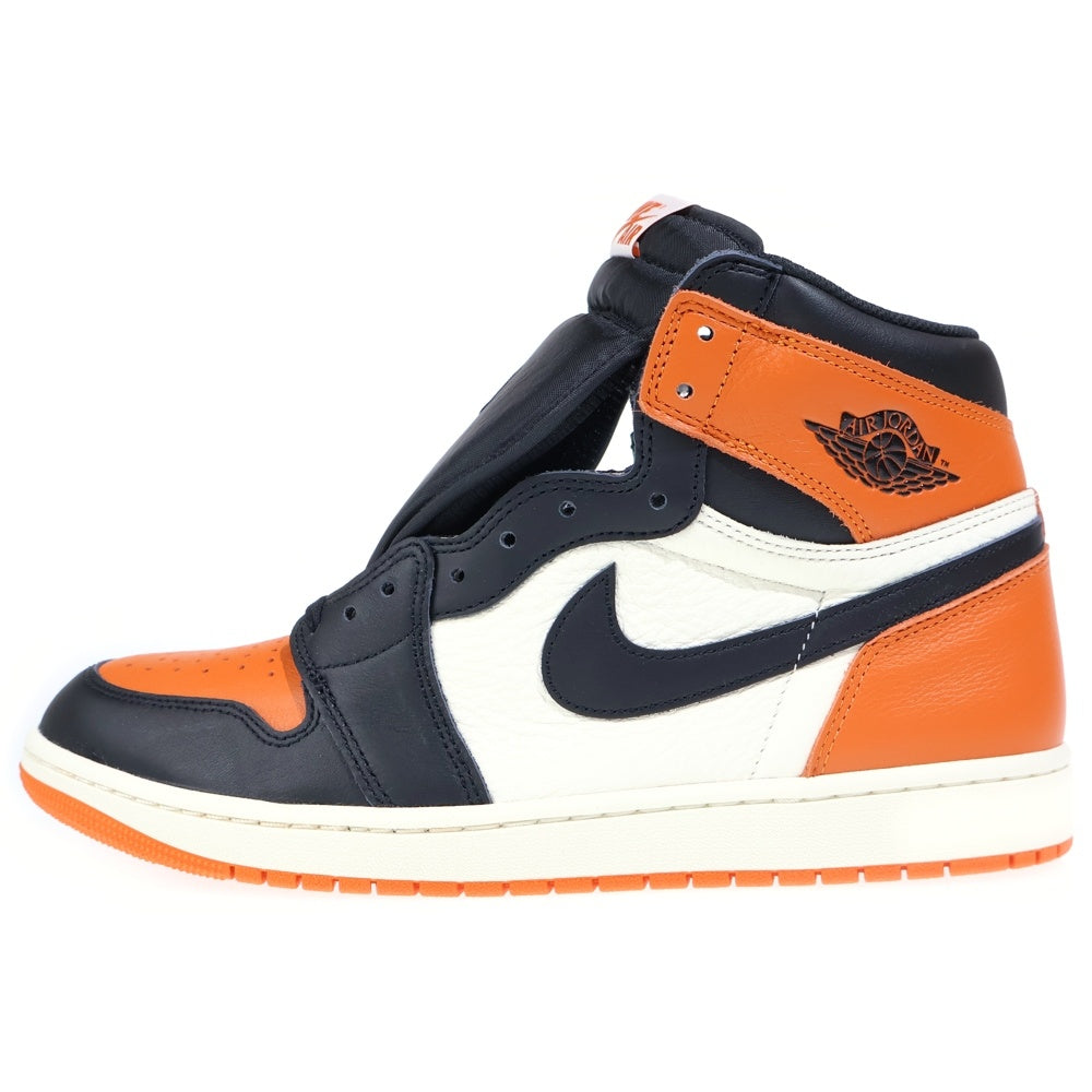 NIKE(ナイキ) AIR JORDAN 1 RETRO HIGH OG SHATTERED BACKBOARD エアジョーダン1 レトロ シャッタードバックボード ハイカットスニーカー US9/27cm DZ5485-008