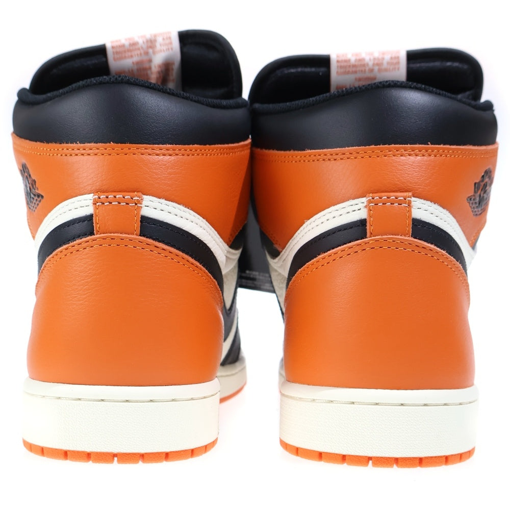 NIKE(ナイキ) AIR JORDAN 1 RETRO HIGH OG SHATTERED BACKBOARD エアジョーダン1 レトロ シャッタードバックボード ハイカットスニーカー US9/27cm DZ5485-008