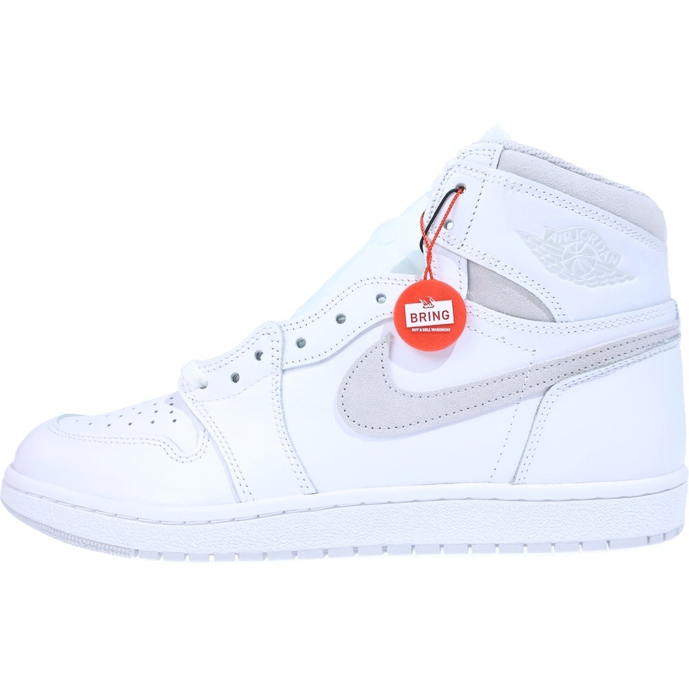 NIKE(ナイキ) AIR JORDAN 1 HIGH 85 NEUTRAL GREY エアジョーダン1 85 ニュートラルグレー ハイカットスニーカー ホワイト US12/30cm BQ4422-100