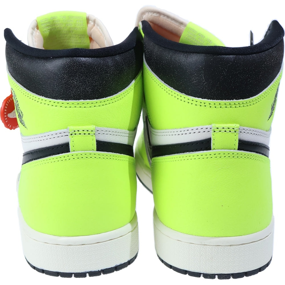 NIKE(ナイキ) AIR JORDAN 1 RETRO HIGH OG VOLT VISIONAIRE エアジョーダン1 レトロ ボルト ヴィジョネア ハイカットスニーカー イエロー/ホワイト US13/31cm 555088-702