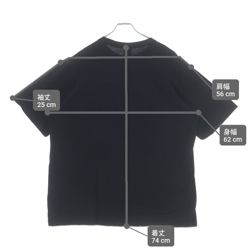 SUPREME(シュプリーム) 25AW Skull Tee スカルロゴプリント クルーネック半袖Tシャツ カットソー ブラック