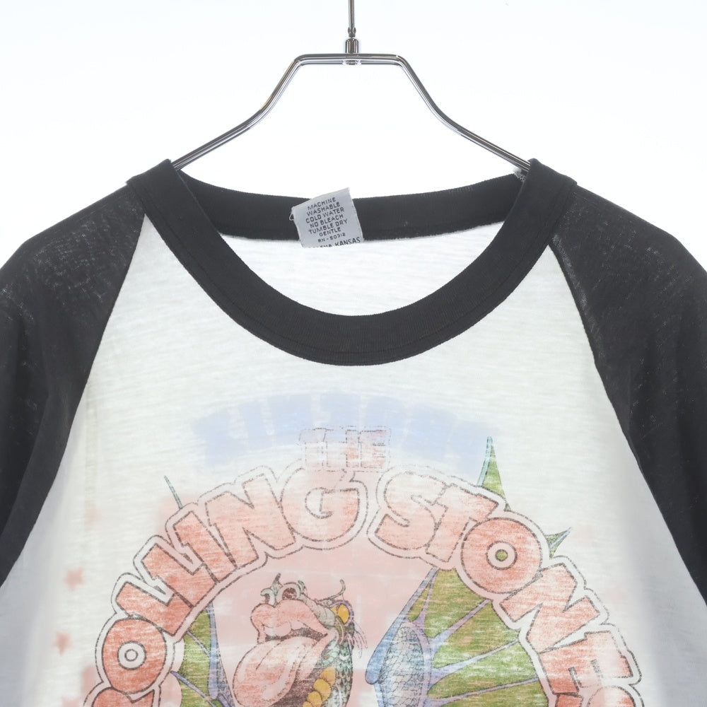 VINTAGE(ヴィンテージ) 80S VINTAGE THE ROLLING STONES AMERICAN TOUR 1981 PHOENIX BASEBALL TEE ヴィンテージ ローリングストーンズ アメリカンツアー ラグランスリーブ