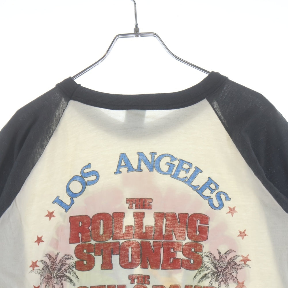 VINTAGE(ヴィンテージ) 80S VINTAGE THE ROLLING STONES AMERICAN TOUR 1981 LOS ANGELS BASEBALL TEE ヴィンテージ ローリングストーンズ アメリカンツアー ラグランスリーブ