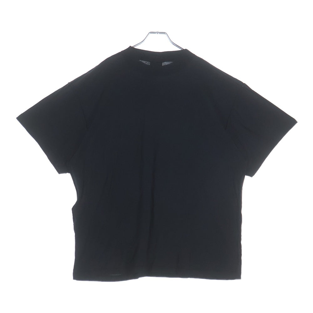 BALENCIAGA(バレンシアガ) Inside Out T-Shirt インサイドアウト ロゴプリントTシャツ 半袖カットソー ブラック 787358 TQVJ4