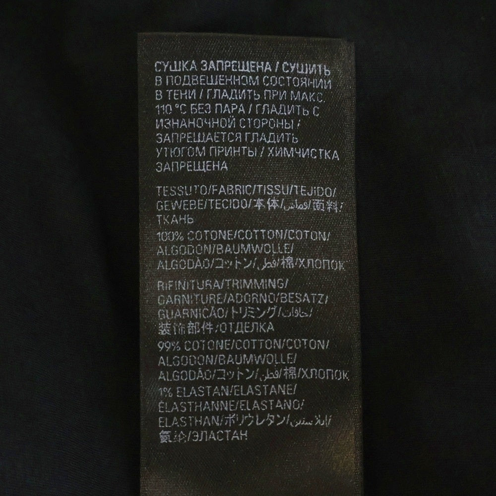 BALENCIAGA(バレンシアガ) Inside Out T-Shirt インサイドアウト ロゴプリントTシャツ 半袖カットソー ブラック 787358 TQVJ4