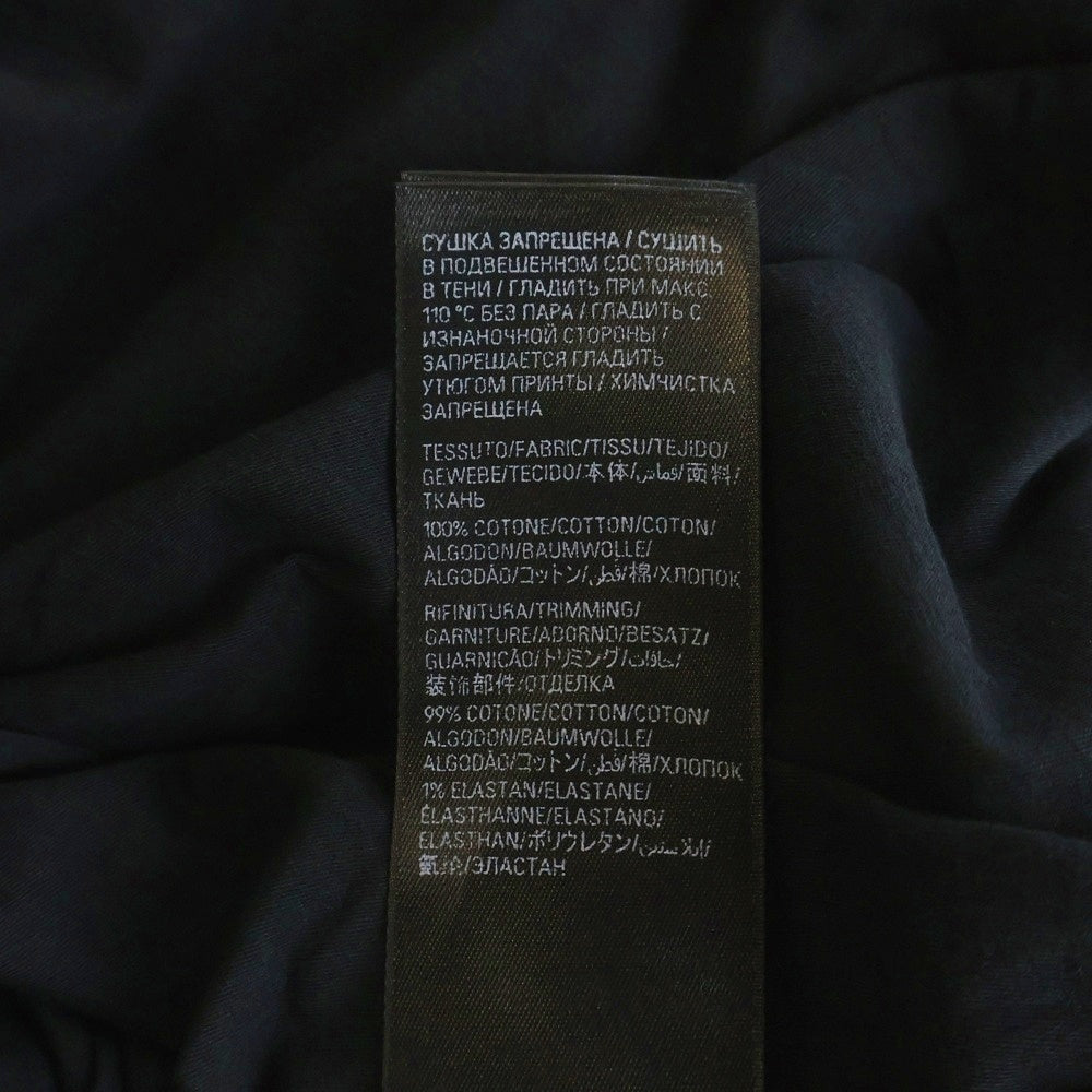 BALENCIAGA(バレンシアガ) Inside Out T-Shirt インサイドアウト ロゴプリントTシャツ 半袖カットソー ブラック 787358 TQVJ4