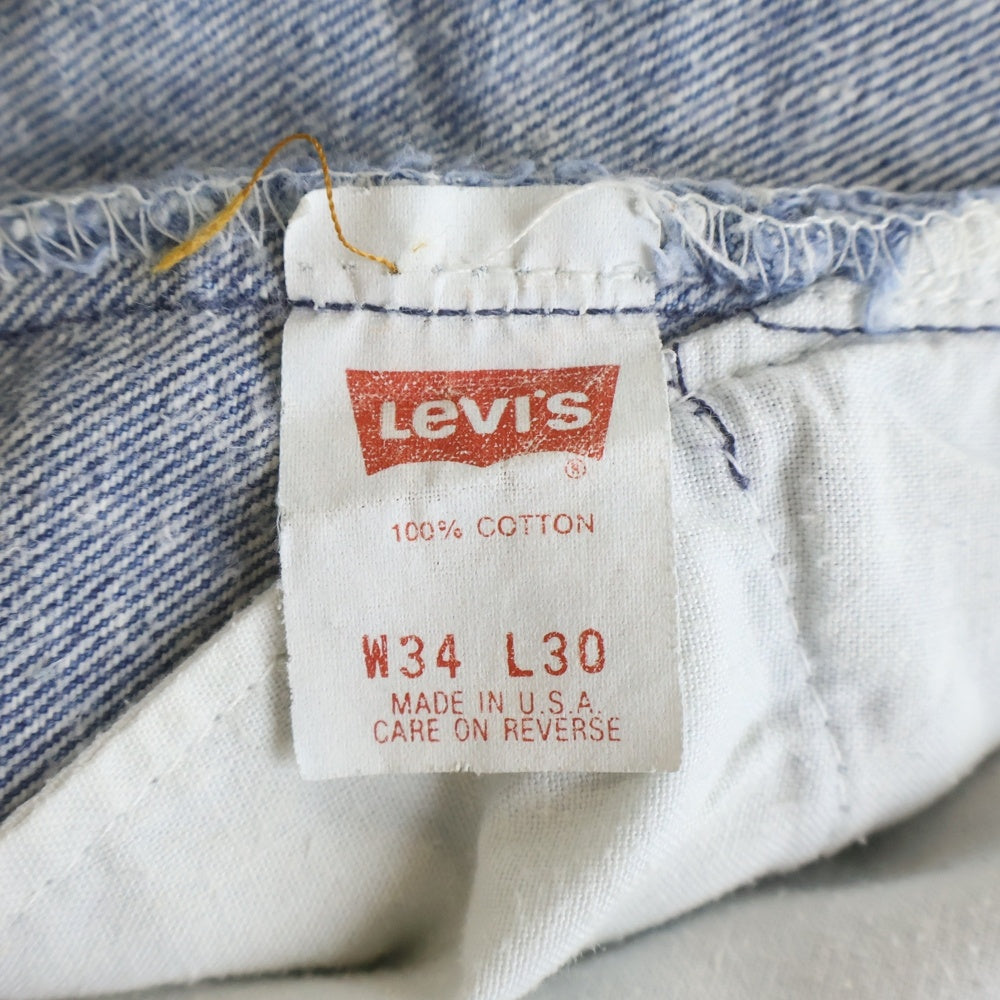 Levi's(リーバイス) 90-00S 501-0115 ボタン裏553 サンベニート工場 USA製 ボタンフライ デニムパンツ インディゴ