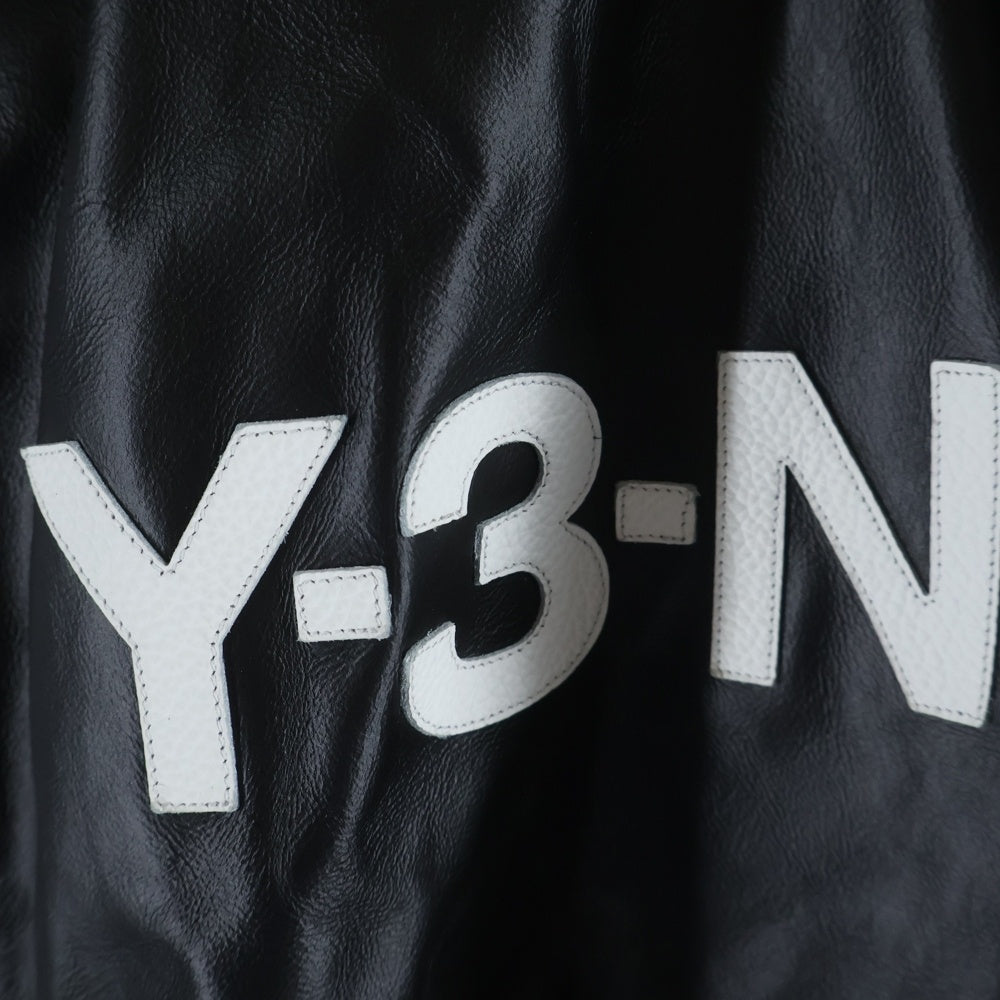 NEIGHBORHOOD(ネイバーフッド) 25AW ×Y-3 LEATHER BOMBER ワイスリー レザーボンバージャケット ブルゾン ブラック 25268YTN-JK04S
