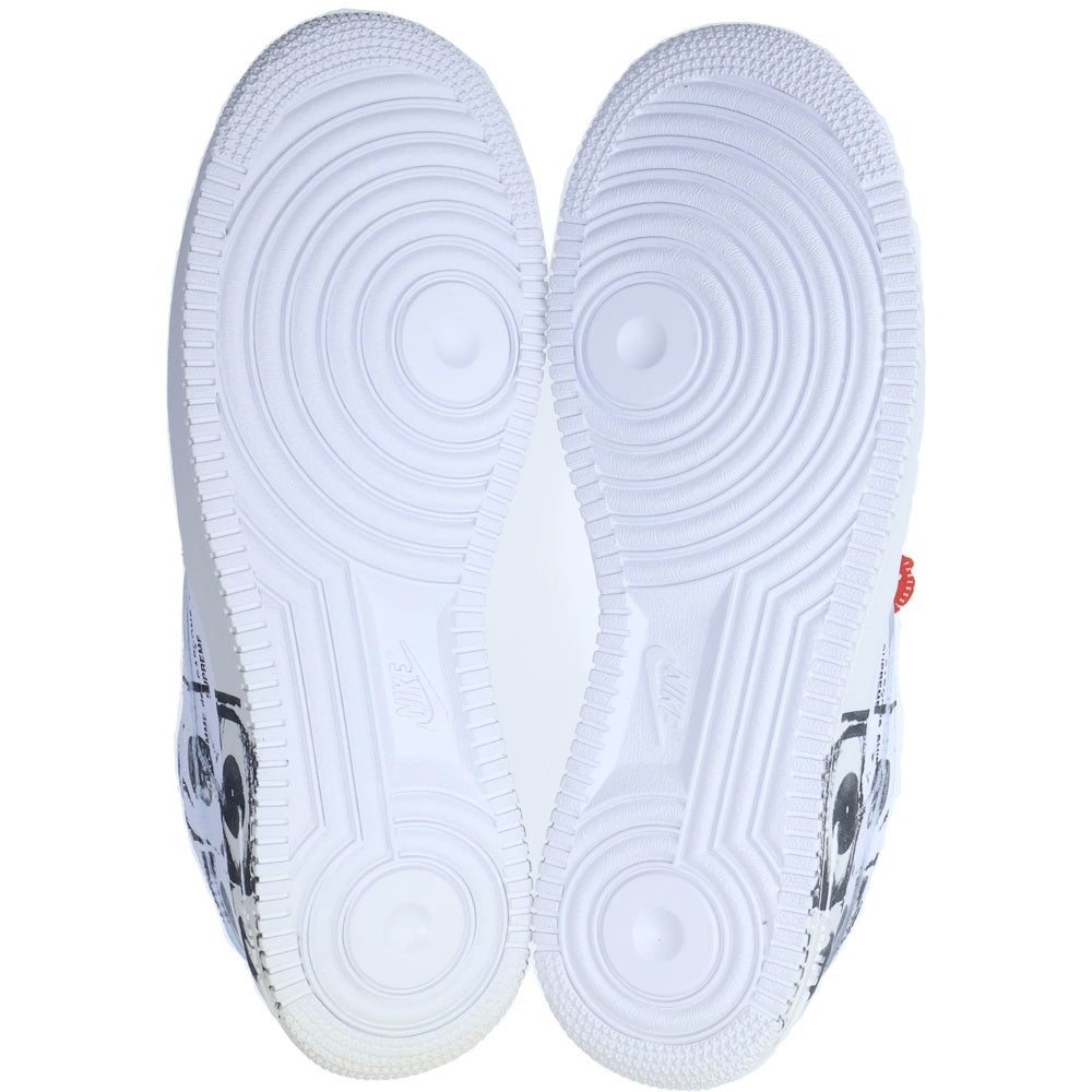 NIKE(ナイキ) 17SS ×COMME des GAR?ONS ×SUPREME AIR FORCE 1 LOW コムデギャルソン シュプリーム エアフォース 1 ローカットスニーカー ホワイト US10/28cm 923044-100
