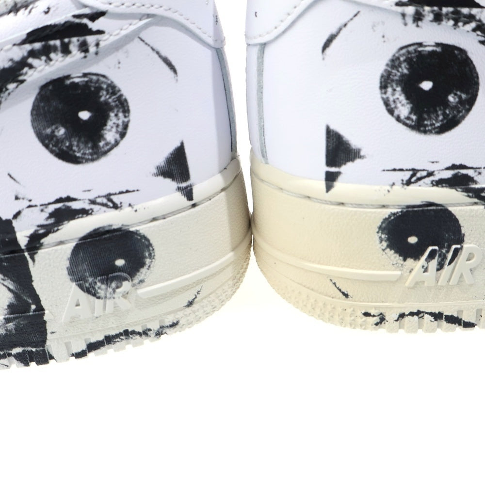 NIKE(ナイキ) 17SS ×COMME des GAR?ONS ×SUPREME AIR FORCE 1 LOW コムデギャルソン シュプリーム エアフォース 1 ローカットスニーカー ホワイト US10/28cm 923044-100