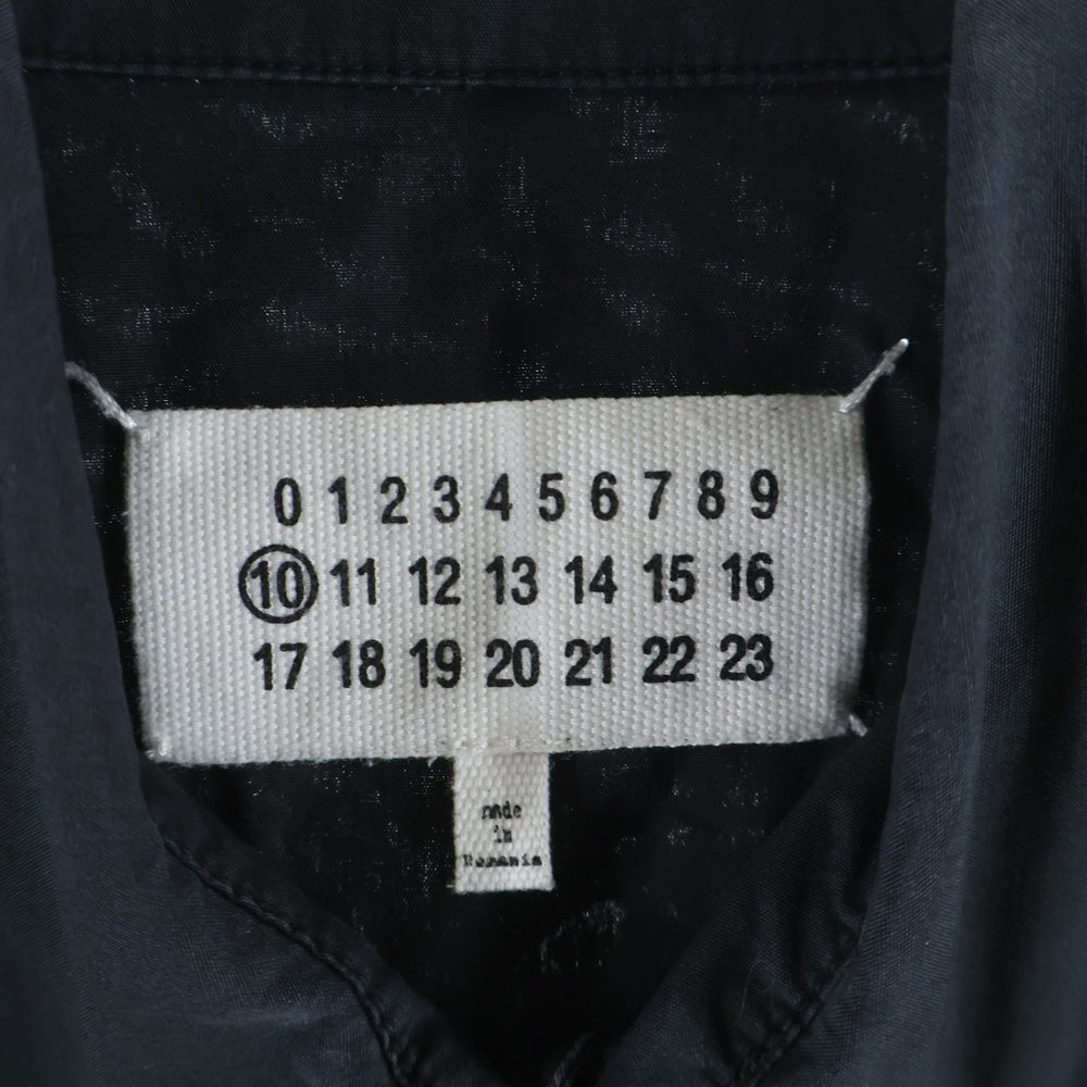 Maison Margiela(メゾンマルジェラ) 16AW 4ステッチ ボタンアップ コットン ロングスリーブシャツ ブラック F3-431