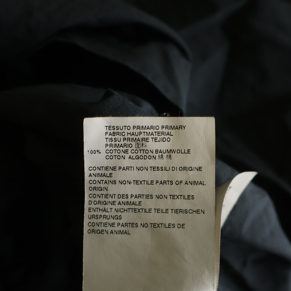 Maison Margiela(メゾンマルジェラ) 16AW 4ステッチ ボタンアップ コットン ロングスリーブシャツ ブラック F3-431