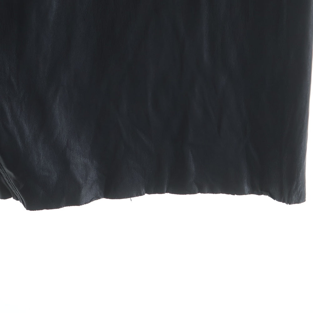 N.HOOLYWOOD(エヌハリウッド) 21SS ジップフライ フェイクレザー バギーショーツ ハーフパンツ ブラック 2221-CP50-025