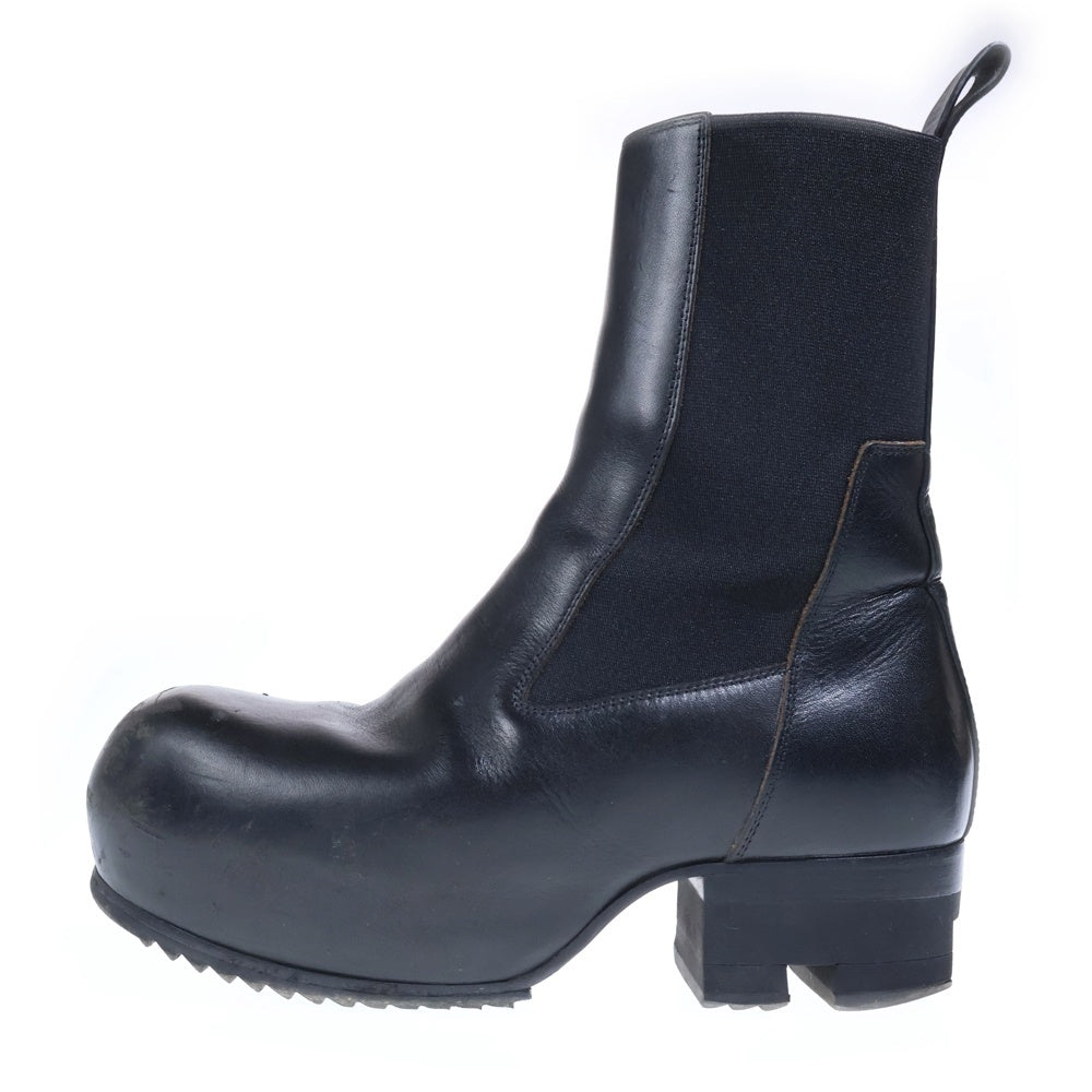 Rick Owens(リックオウエンス) 21SS BEATLE BALLAST BOOTS ビートル バラスト サイドゴア レザー ブーツ ブラック RP21S3830LGE