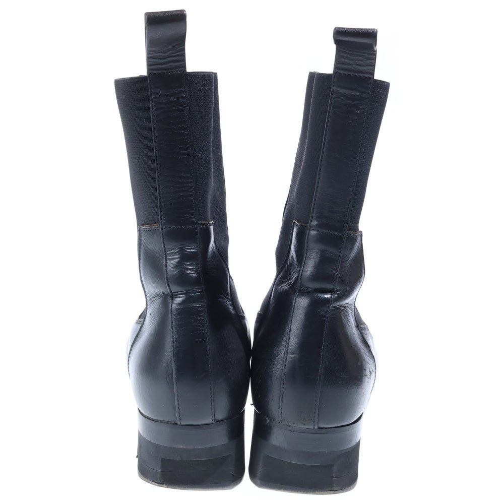 Rick Owens(リックオウエンス) 21SS BEATLE BALLAST BOOTS ビートル バラスト サイドゴア レザー ブーツ ブラック RP21S3830LGE