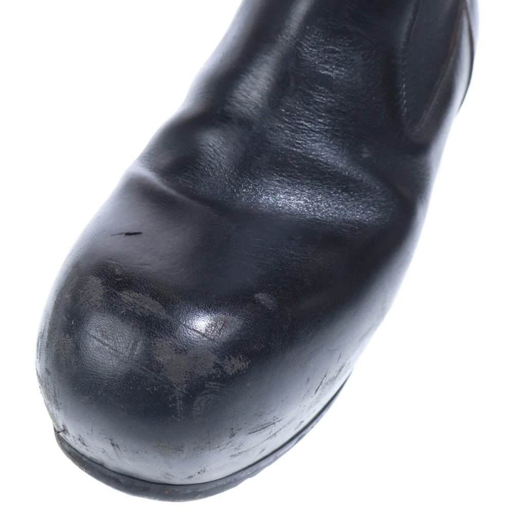 Rick Owens(リックオウエンス) 21SS BEATLE BALLAST BOOTS ビートル バラスト サイドゴア レザー ブーツ ブラック RP21S3830LGE