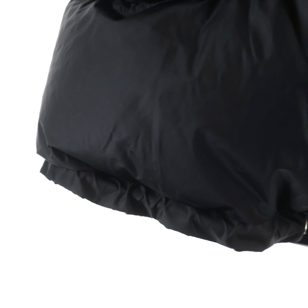 Sacai(サカイ) DOWN VEST フレアシルエット フーデッド ダウンベスト ブラック 17-03393