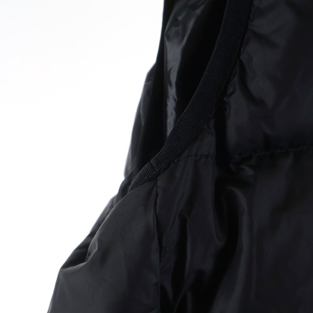 Sacai(サカイ) DOWN VEST フレアシルエット フーデッド ダウンベスト ブラック 17-03393