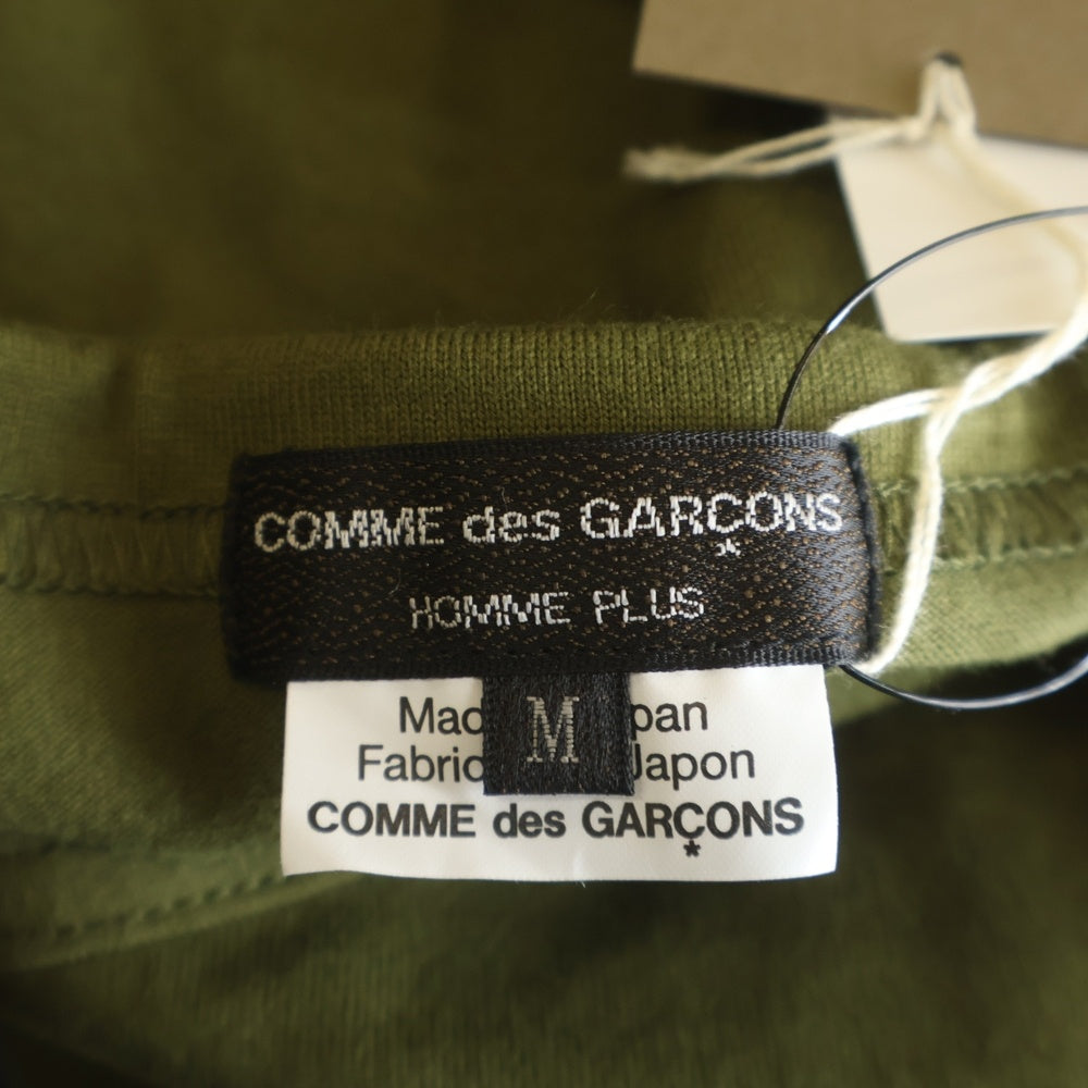 COMME des GARCONS HOMME PLUS(コムデギャルソンオムプリュス) 25AW AD2025 立体マルチポケット コットン タンクトップ カットソー グリーン PP-T006