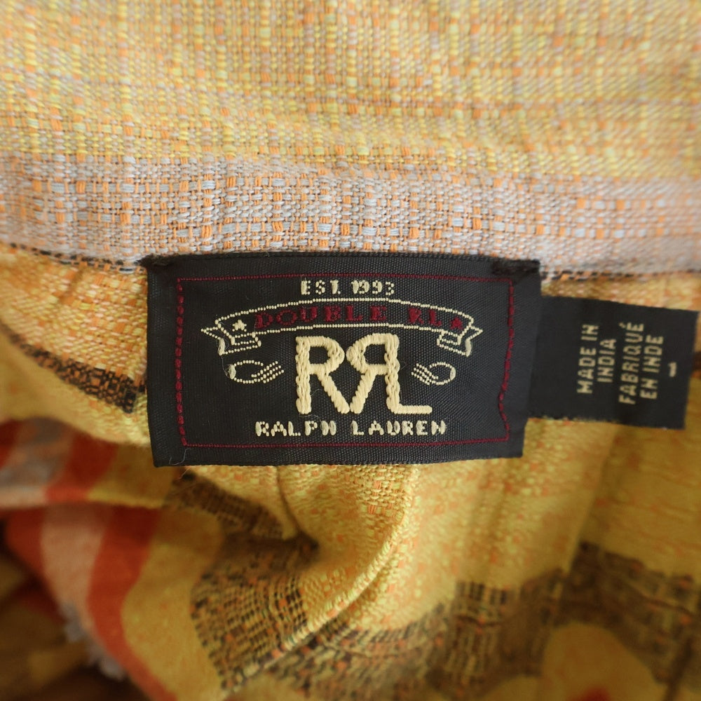 RRL(ダブルアールエル) コットンジャガード ストライプ タックスカート レディース マルチカラー