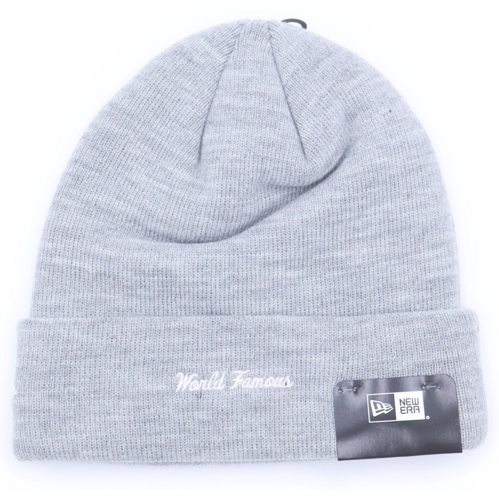 SUPREME(シュプリーム) 22AW ×NEW ERA Box Logo Beanie ニューエラ ボックスロゴ アクリルニットビーニー 帽子 グレー