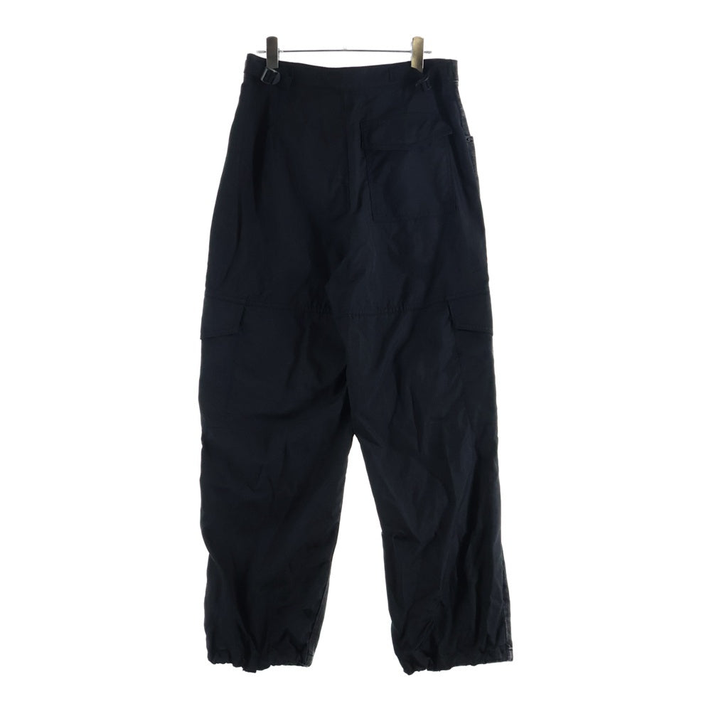 ALEXANDER WANG(アレキサンダーワン) デニムナイロンドッキング加工 ジョガーパンツ レディース ブラック