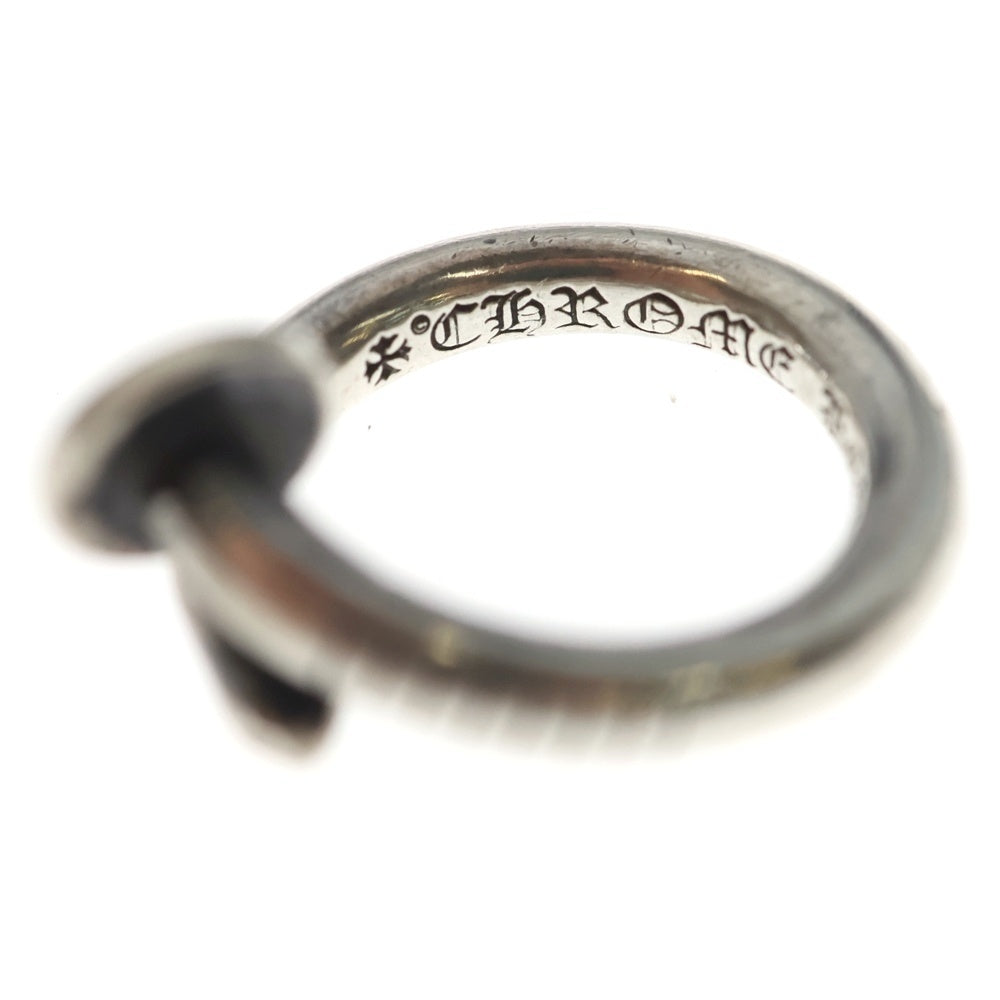 CHROME HEARTS(クロムハーツ) NAIL FLAT ネイル フラット リング シルバー BCA350