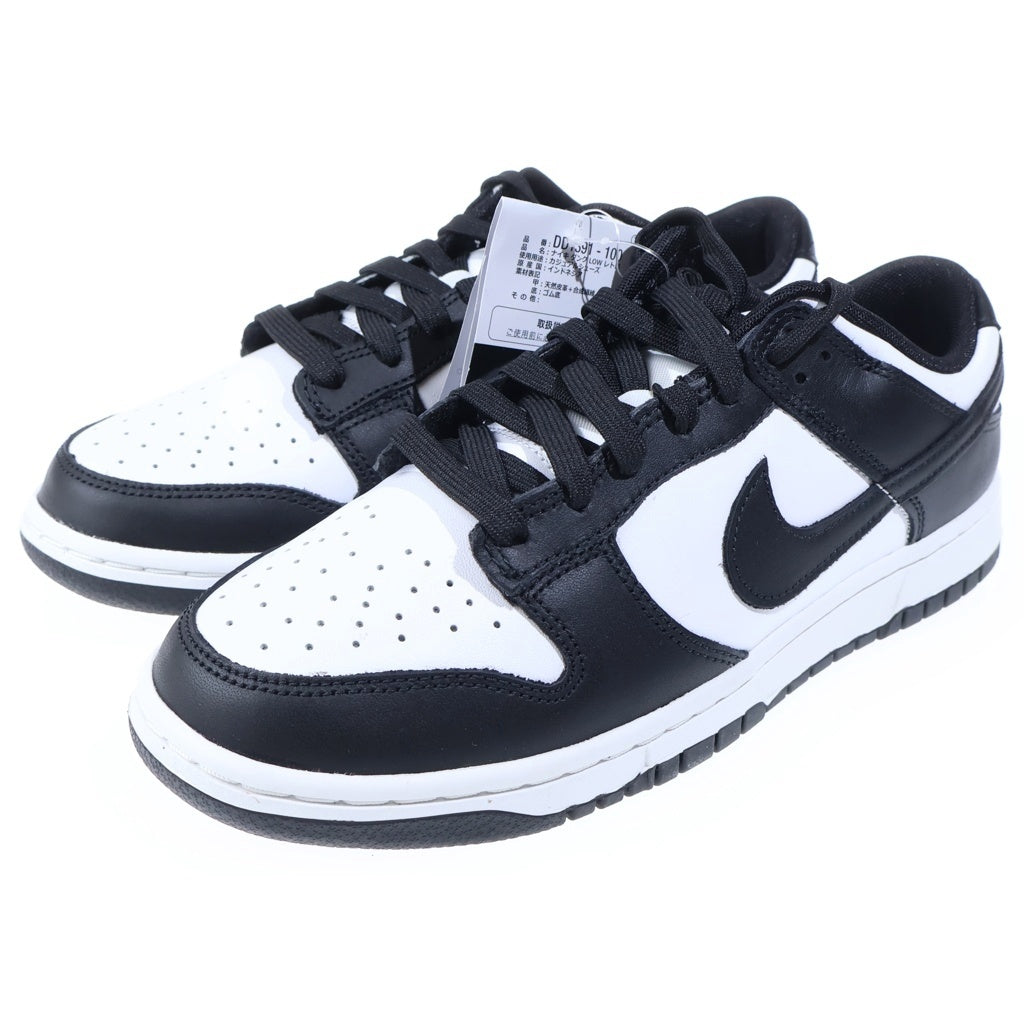 NIKE(ナイキ) DUNK LOW RETRO PANDA ダンク パンダ ローカットスニーカー ブラック/ホワイト US9/27cm DD1391-100