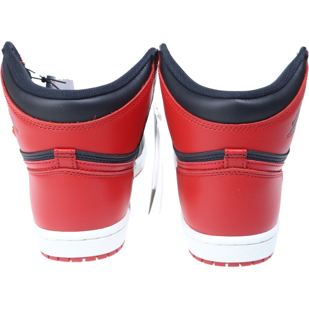 NIKE(ナイキ) AIR JORDAN 1 HIGH 85 BRED エアジョーダン1 85 ブレッド ハイカットスニーカー ブラック/レッド US9/27cm HV6674-067